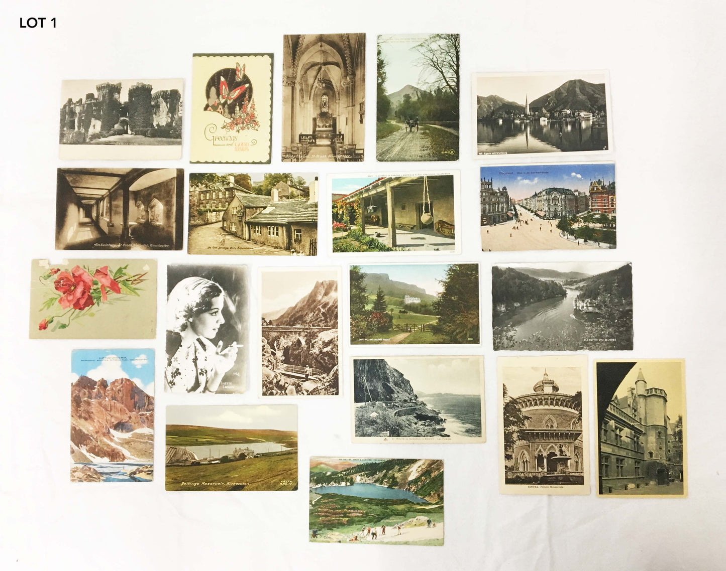 Vintage Postcards - Various Sets of 20