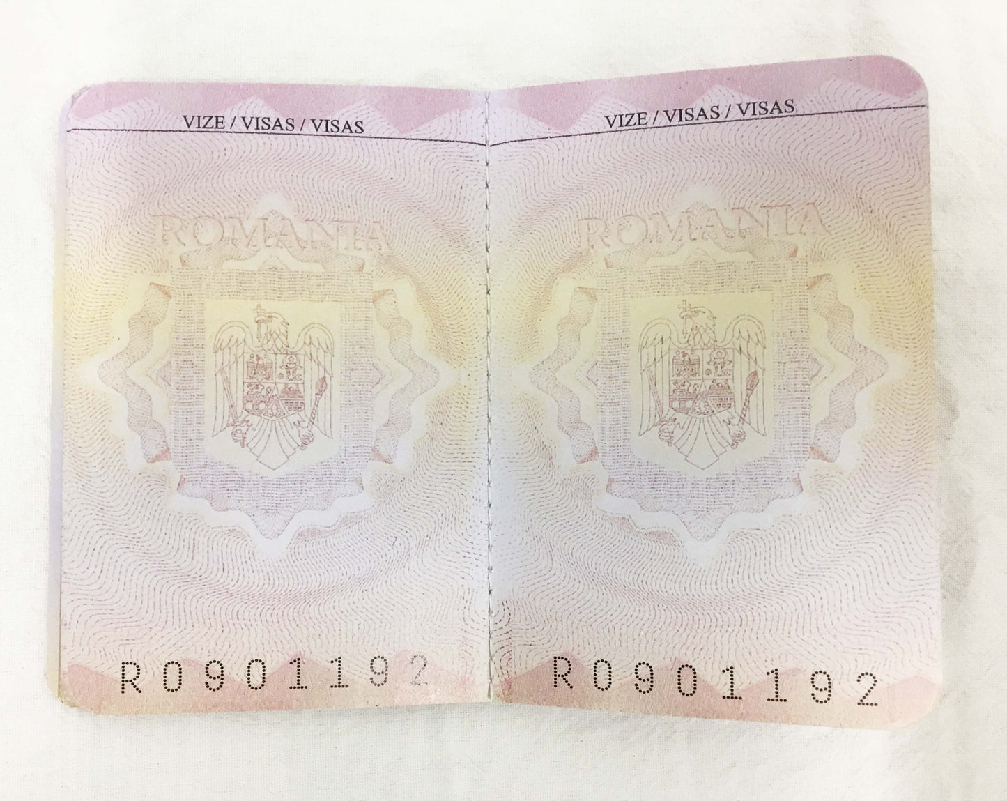 Imitation Romanian Passport