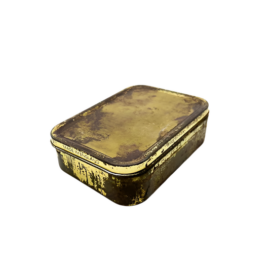 Tobacco Tin - Aged Brass