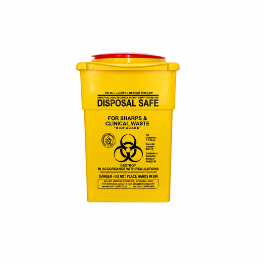 Small Clinical Waste Disposal Safe Tub