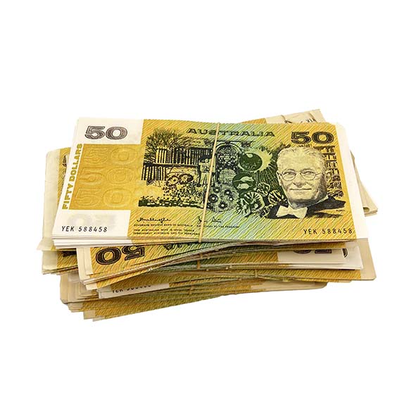 Prop Australian $50 Paper Notes (70s - 90's)