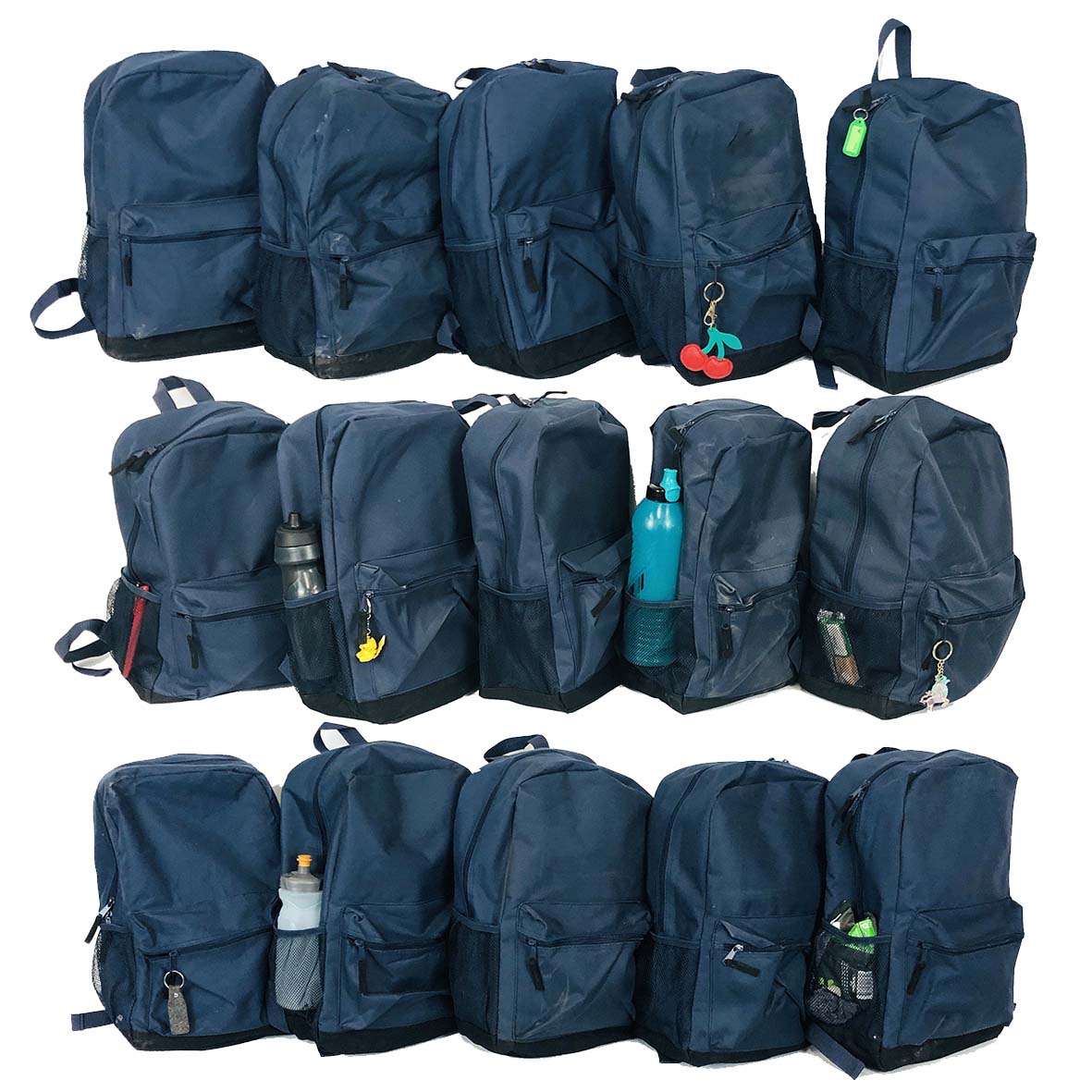 Matching Navy School Backpacks