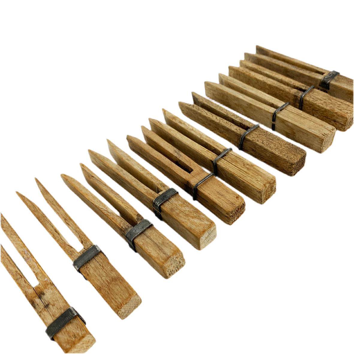 Vintage Wooden Pegs