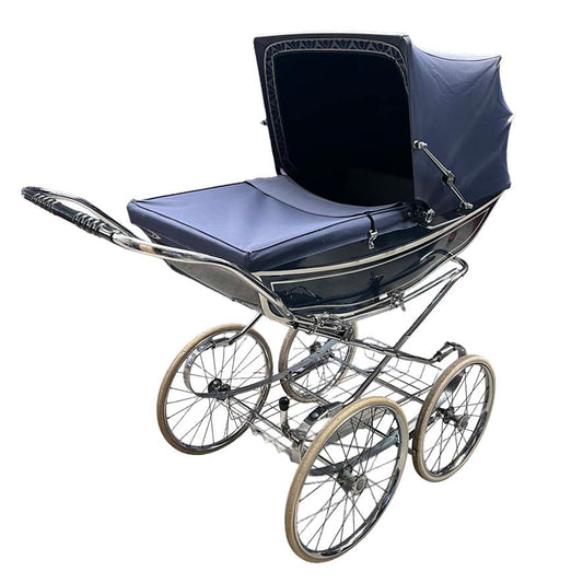 Beautiful Vintage Blue Pram
