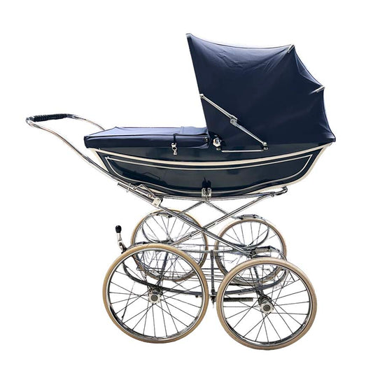 Beautiful Vintage Blue Pram