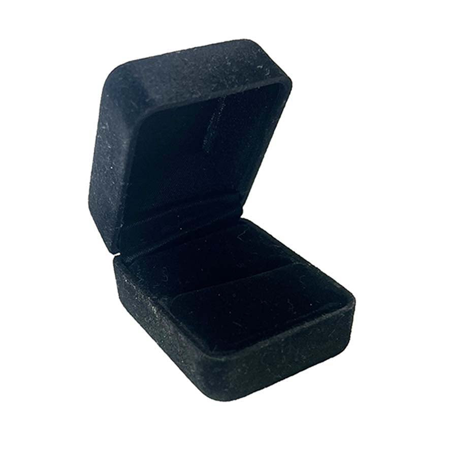 Black Square Ring Box