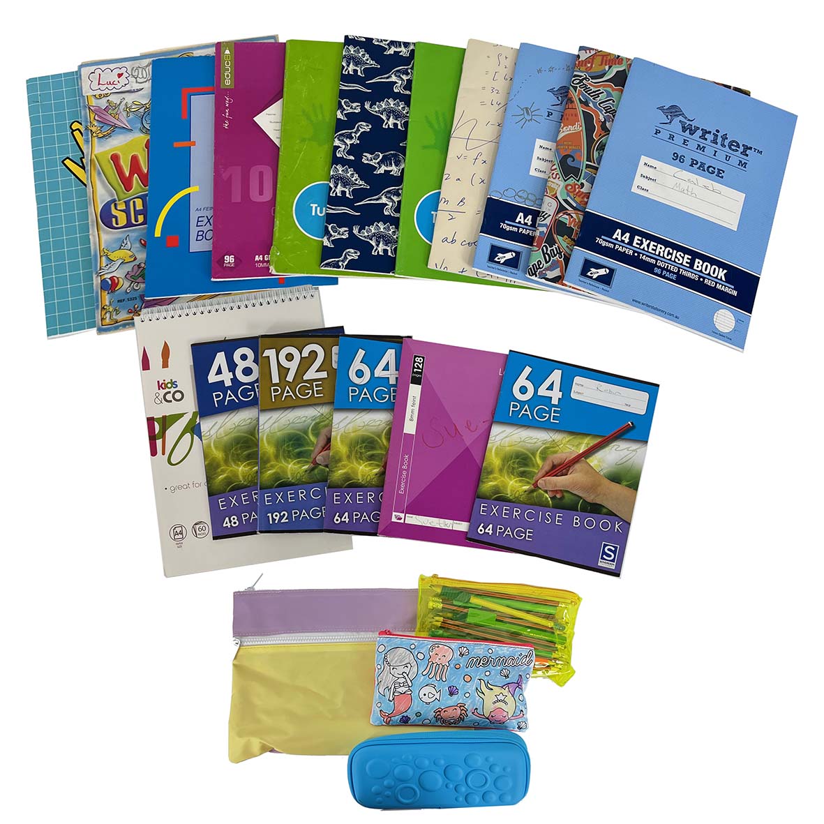 Primary School Books & Pencils Cases (Lot 2)