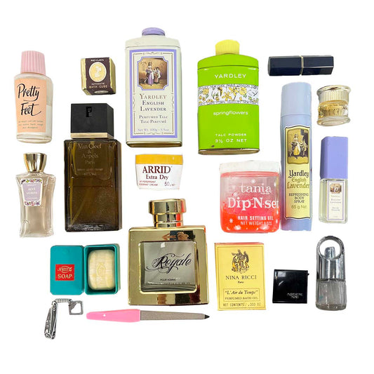 Vintage Bathroom Dressing Set  #3 - Women's