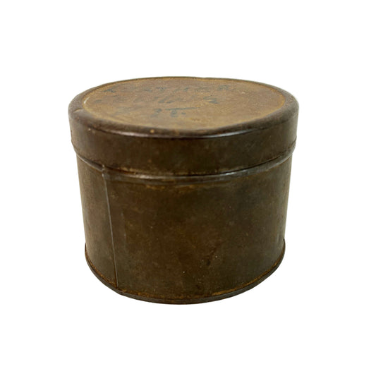 Leather Sewing Kit in Rusted Metal Tin