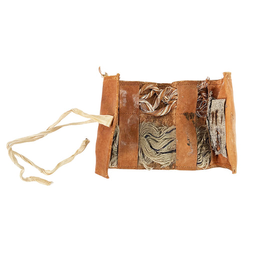 Leather Bound Sewing Kit