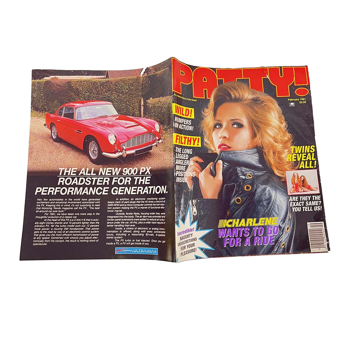 80's Style Porn Mags - Set of 3