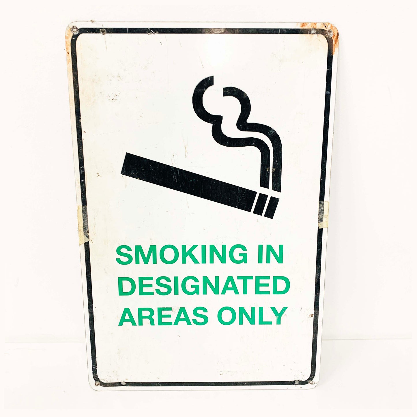 Reversible Smoking Sign