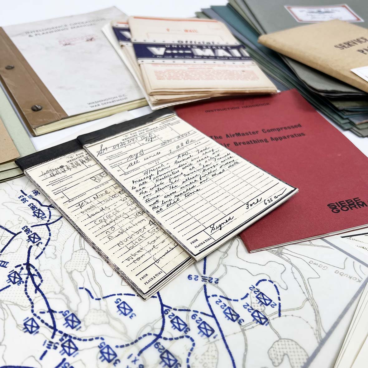 War Related Paperwork Lot - Mixed