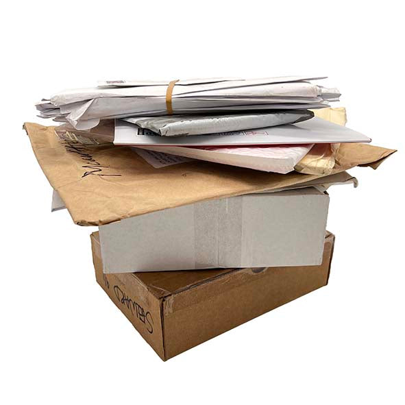 Full Post Box of Miscellaneous Mail