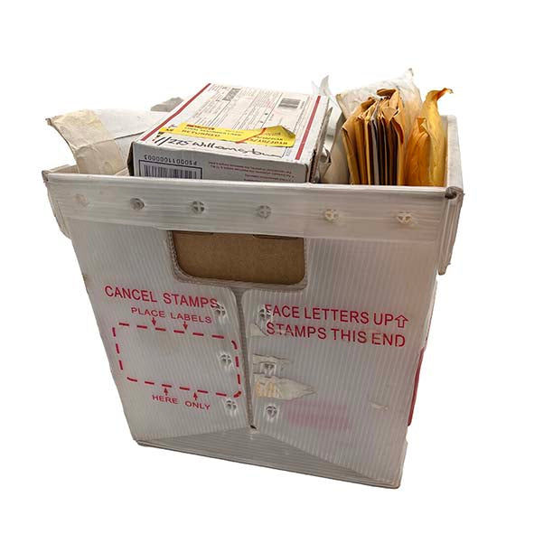 Full Post Box of Miscellaneous Mail