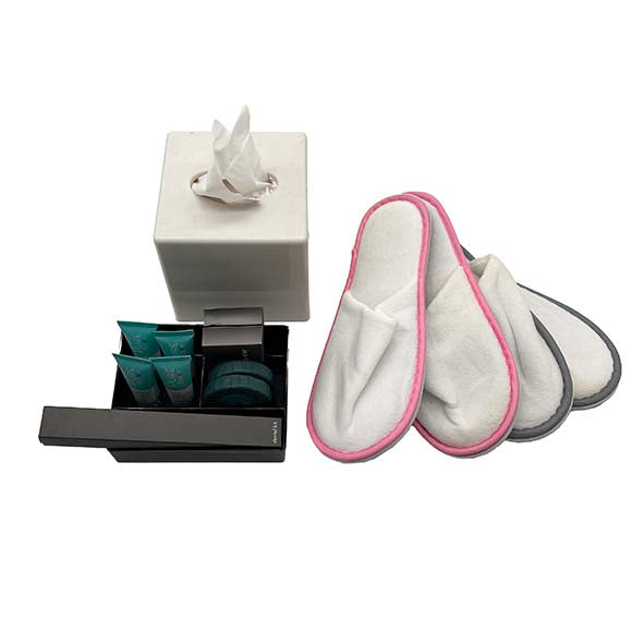 Hotel Bathroom Essentials Dressing Set #1 – The Prop Collective