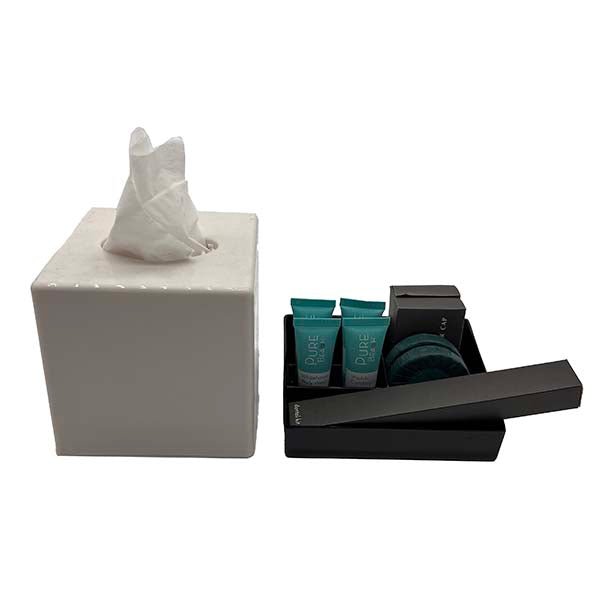 Hotel Bathroom Essentials Dressing Set #1 – The Prop Collective