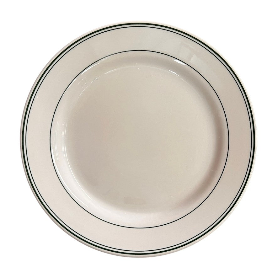 Vintage Style Green Lined Crockery Sets