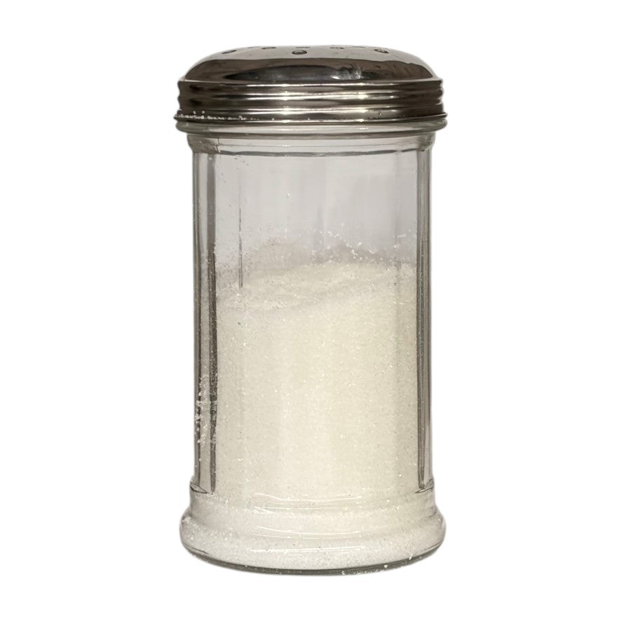 Glass Sugar Shaker (10 Available)