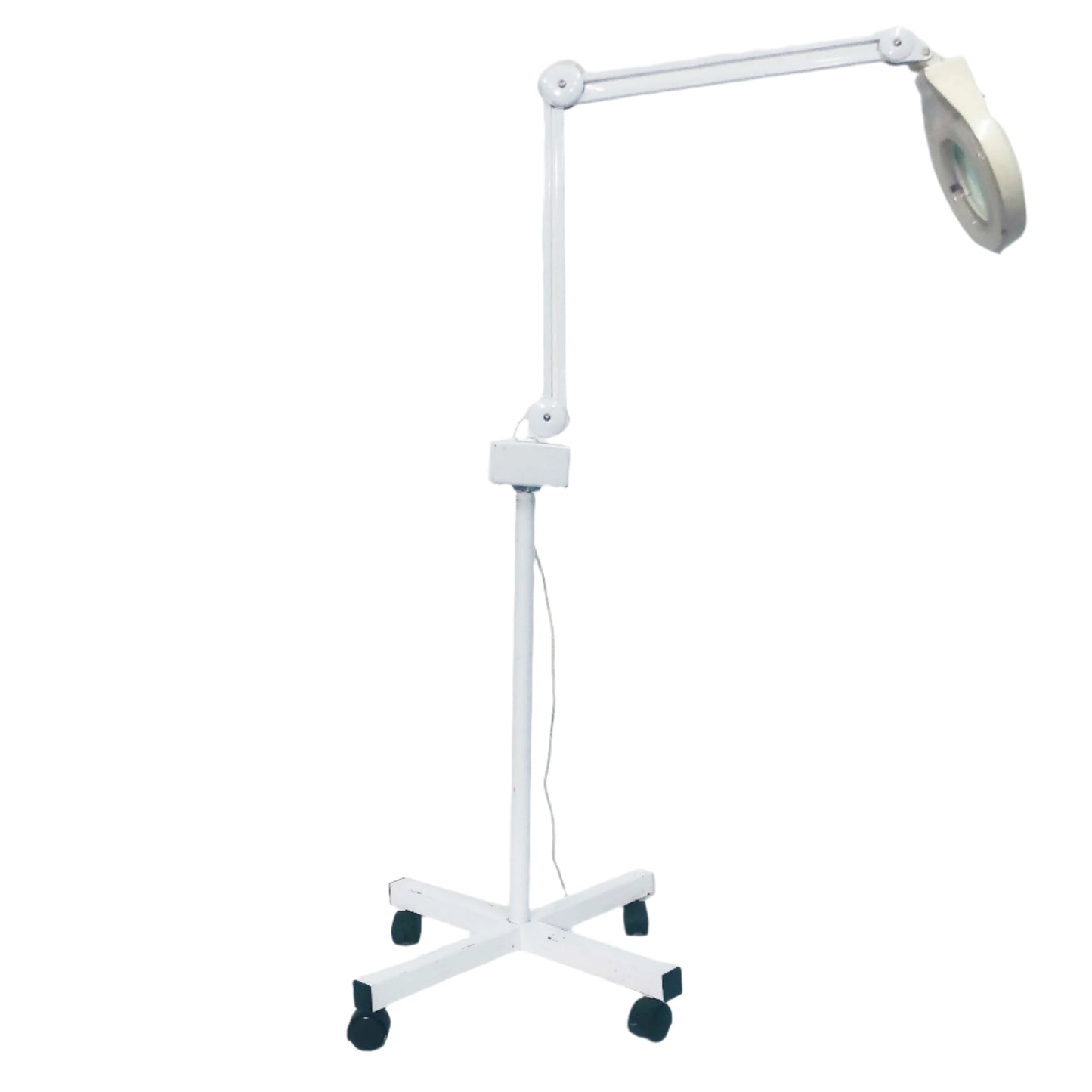 Adjustable Medical Lamp with Magnifying Lamp Head