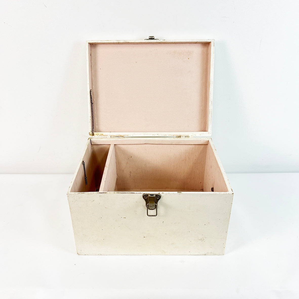 Wooden Vintage First Aid Box