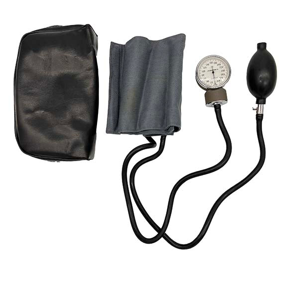 Vintage Sphygmomanometer in Black Case (Blood Pressure Monitor & Cuff)