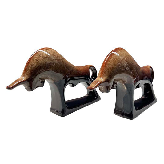 Decorative Bull Ornaments
