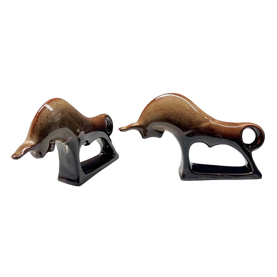 Decorative Bull Ornaments