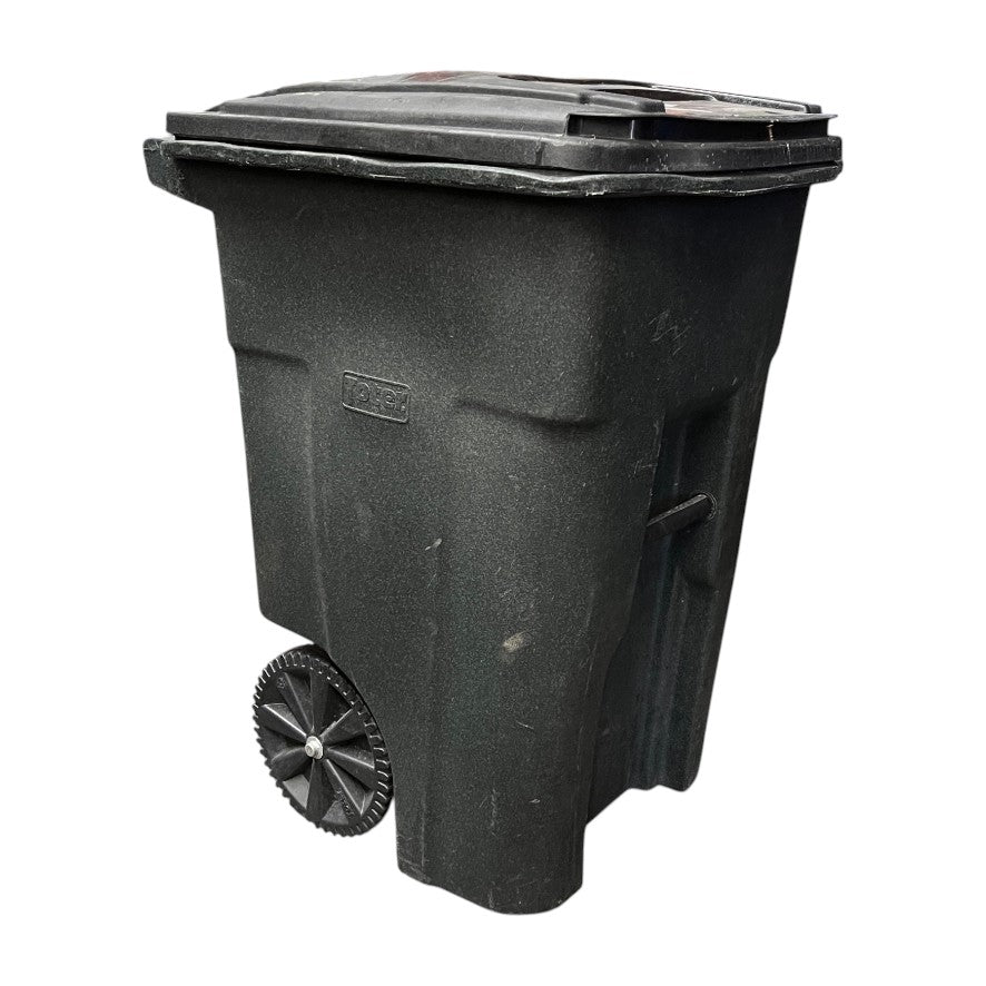US Style Residential Roadside Rubbish Bin - Black (2 Avaialble)