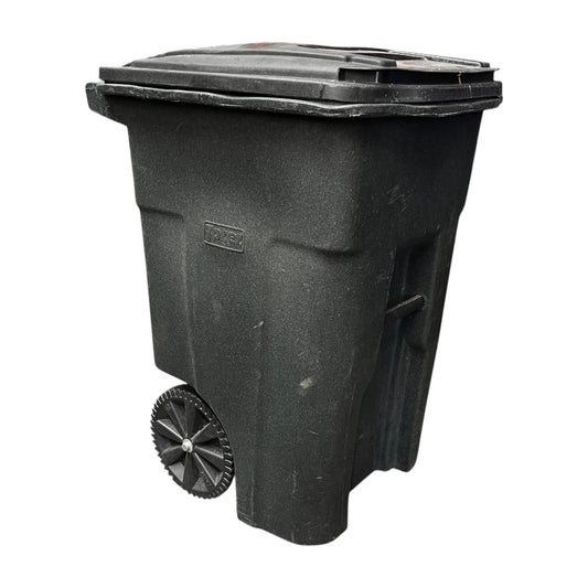 US Style Residential Roadside Rubbish Bin - Black (2 Avaialble)