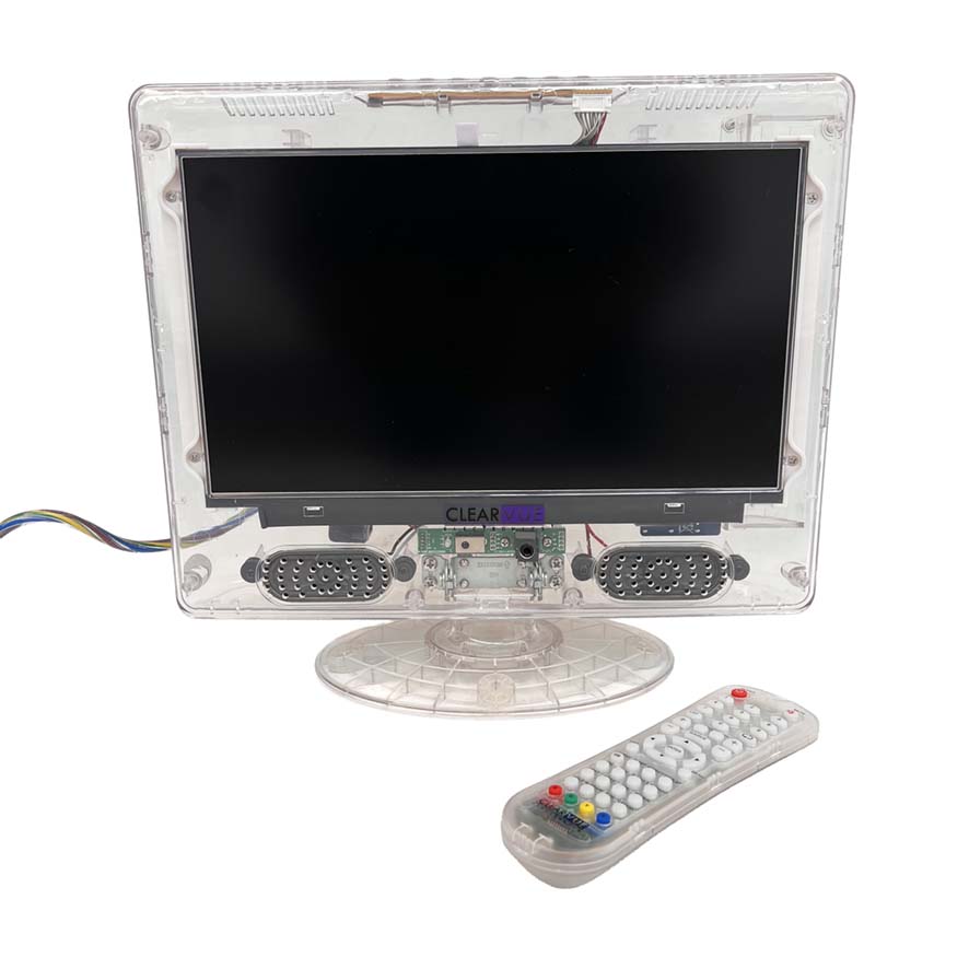 13" Clear Digital LED Television (Prison Issue)