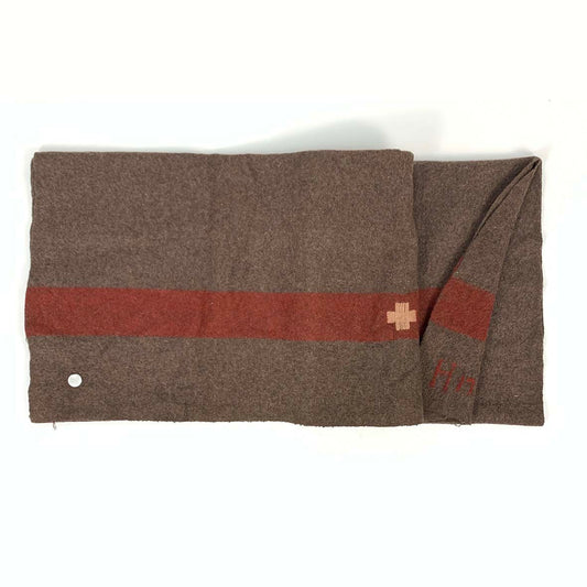 Swiss Army Vintage Wool Blanket