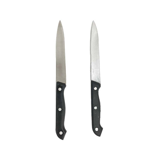 Real Kitchen Knife (short) and Matching Soft Replica