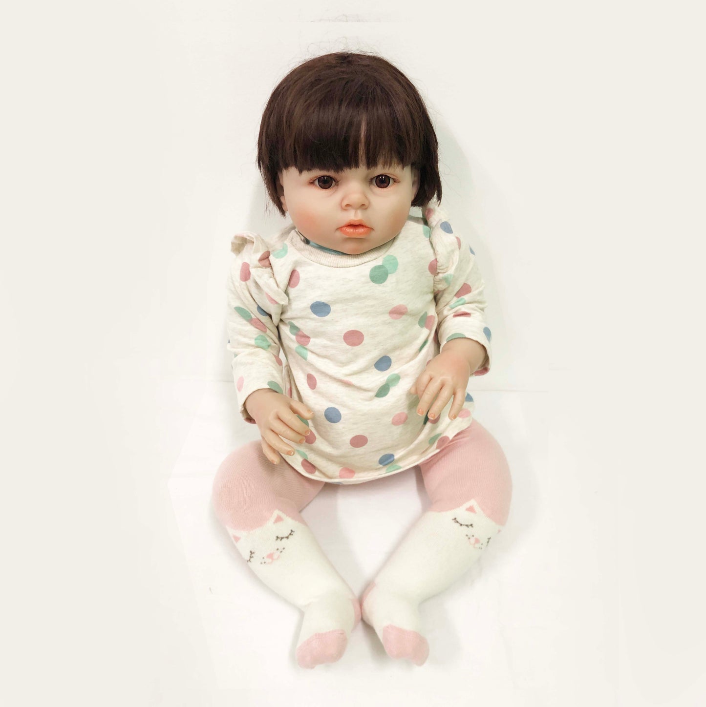 Sitting Girl Toddler Doll