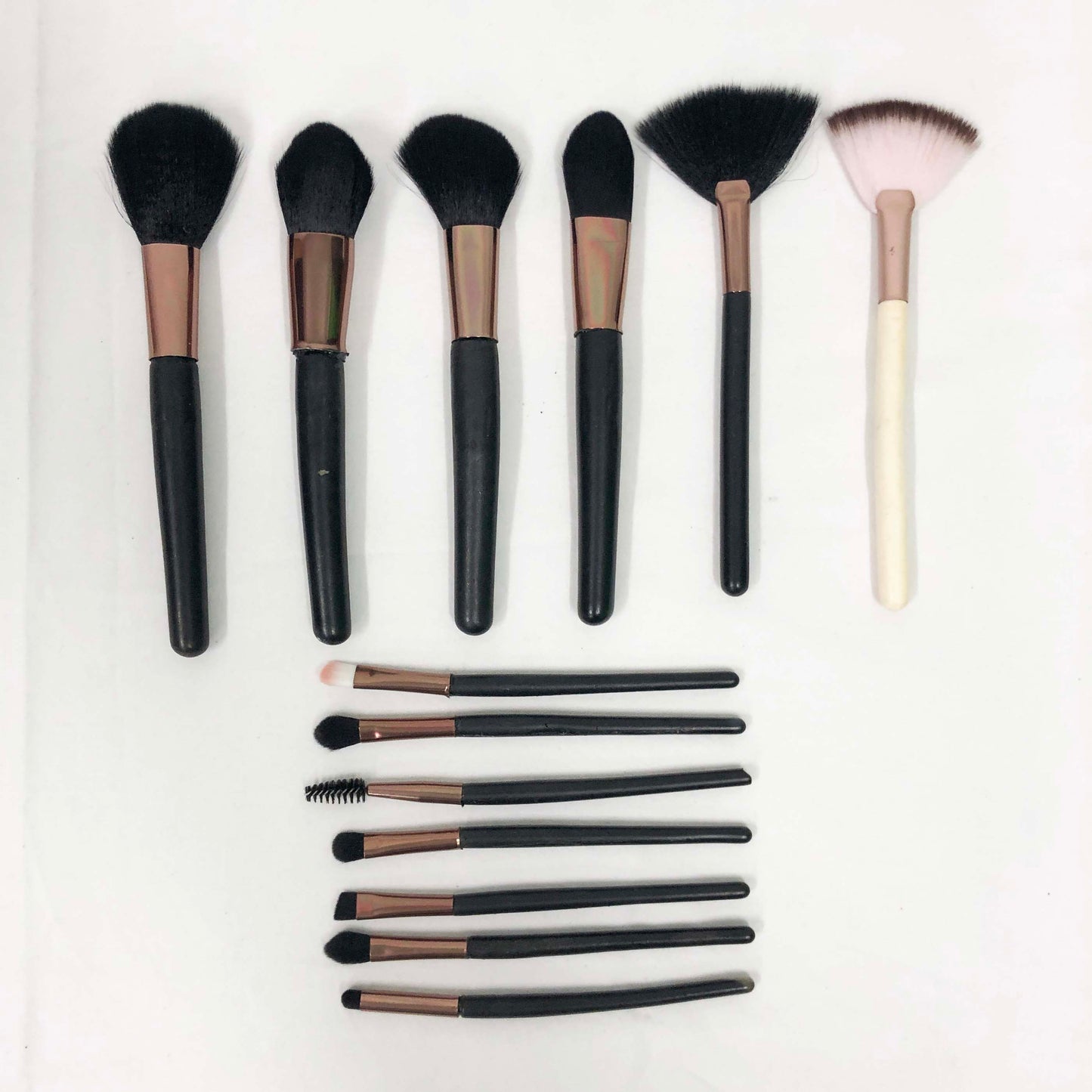 Set of Soft and Hard Make-up Stunt Brushes