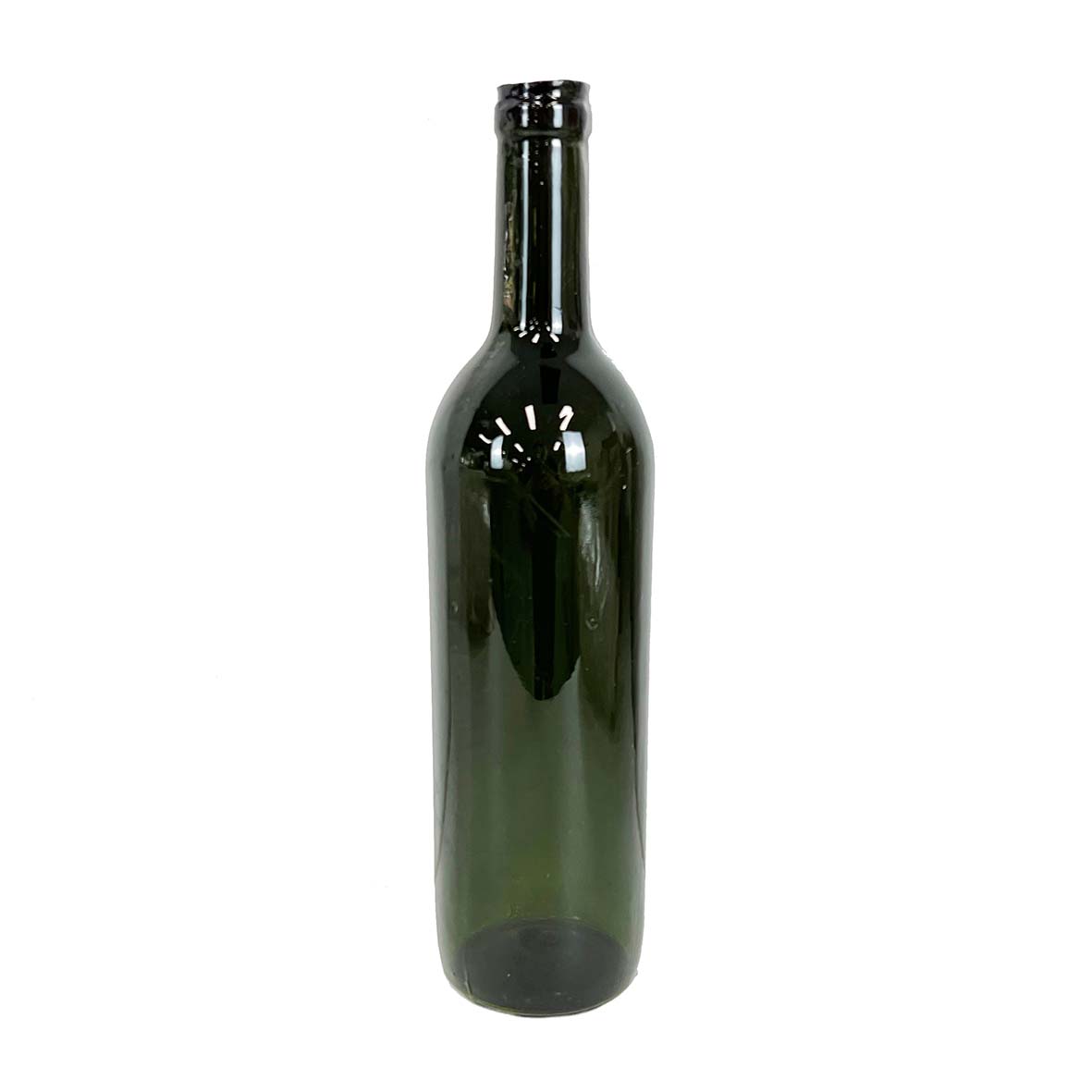Breakaway Glass Wine Bottle (Green & Clear)