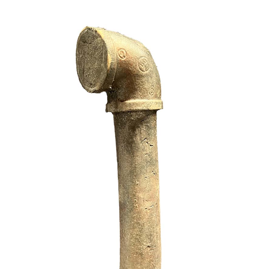 Soft Silver Metal Pipe