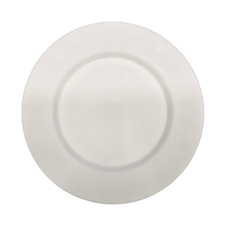 White Greenware / Breakaway Dinner Plate