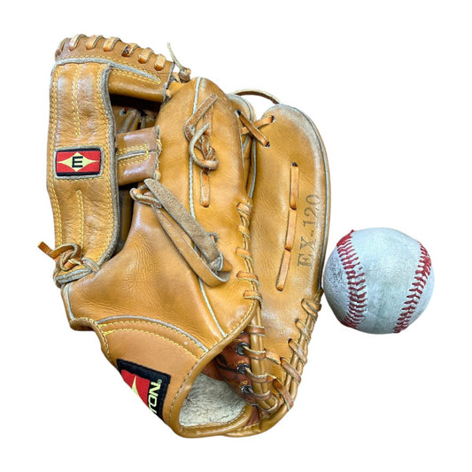"Easton" Baseball Mitt & Ball