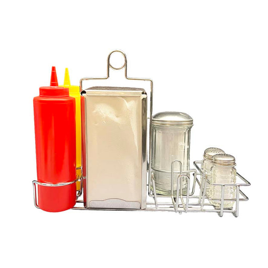 US Diner Style Condiments Caddy Set (24 available)