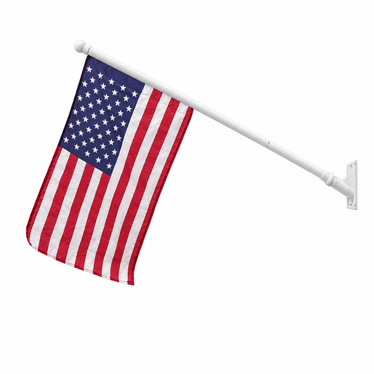US House Flags with Pole (50 Stars)