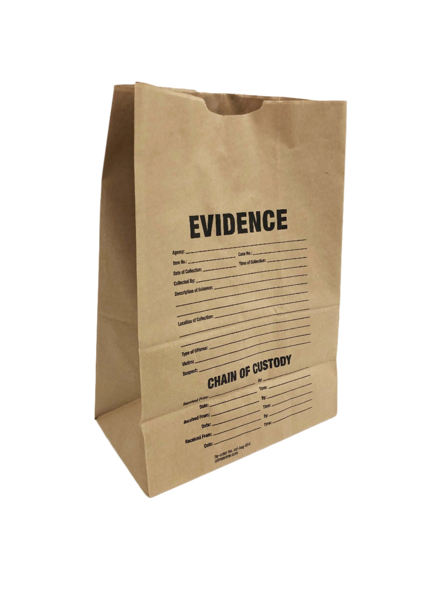 Paper Evidence Bags (Various Sizes) - Price is for 5