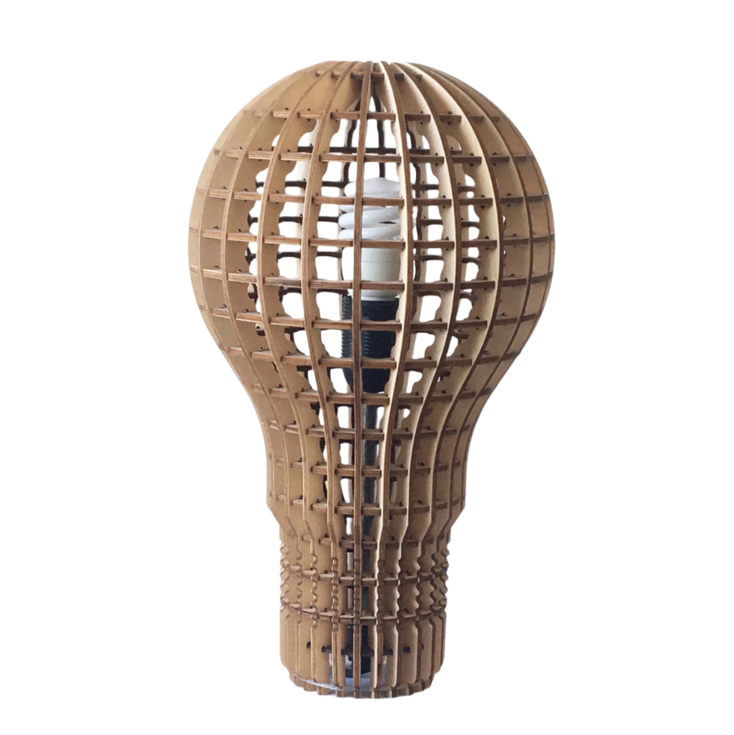 Wooden Bulb' Table Lamp