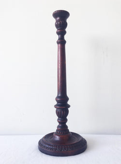 Victorian Decorative Wooden Candlestick