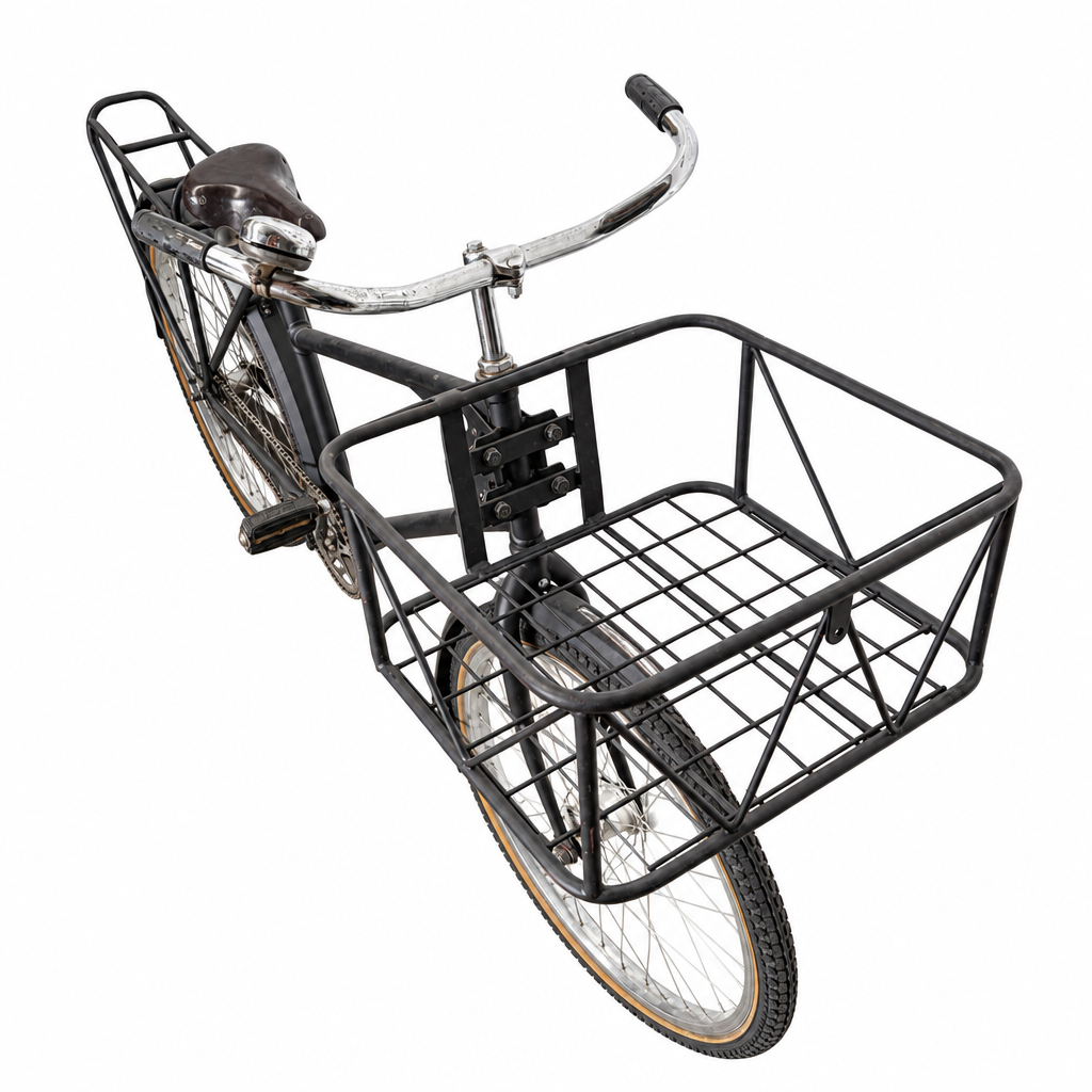 Vintage Black Post Delivery Bike