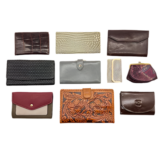 Womens Vintage Wallets (Set of 10)