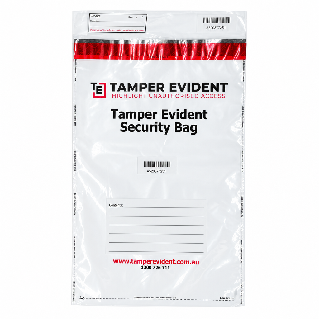 Tamper Evidence Bags Large (Set of 5)