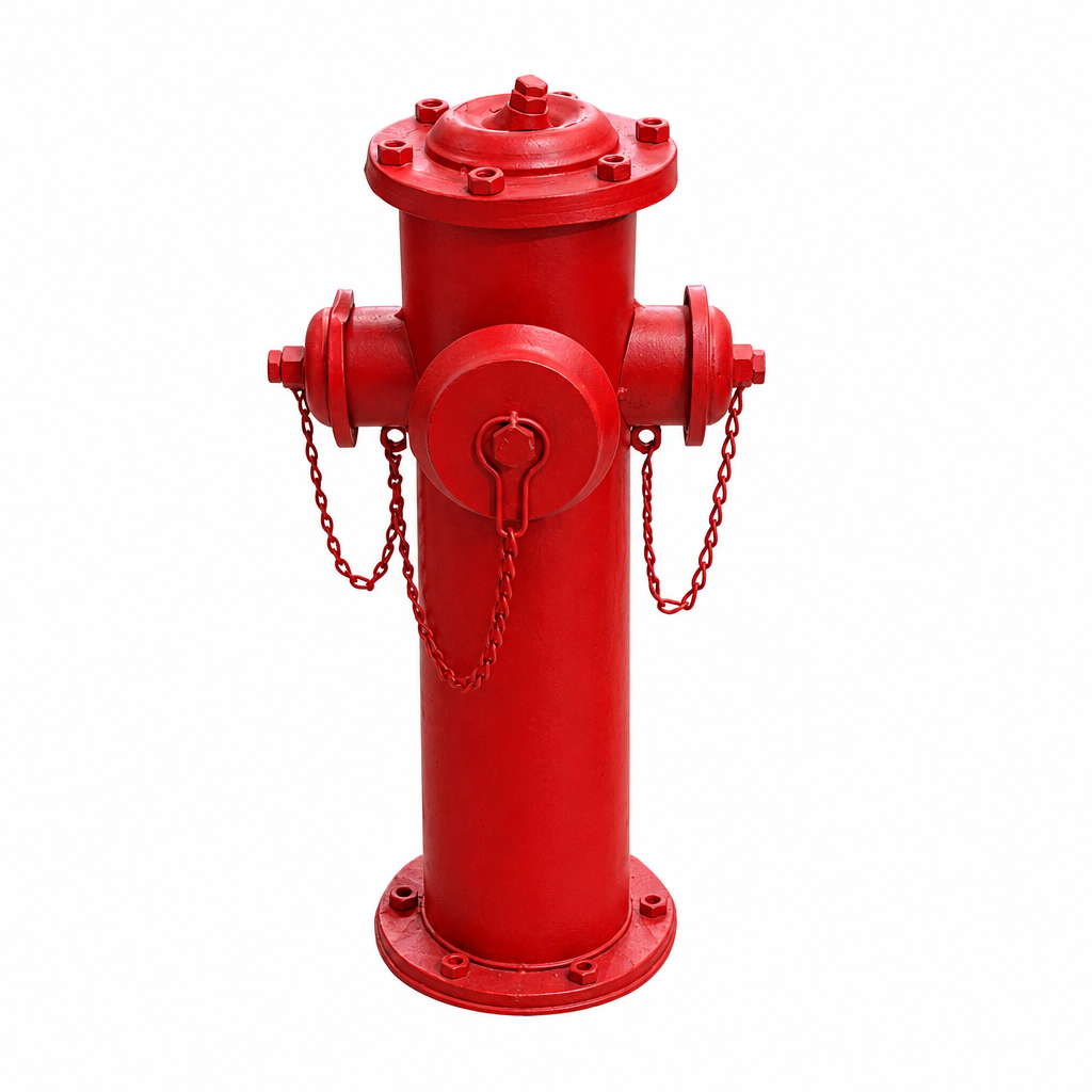US Metal Fire Hydrant (Prop)
