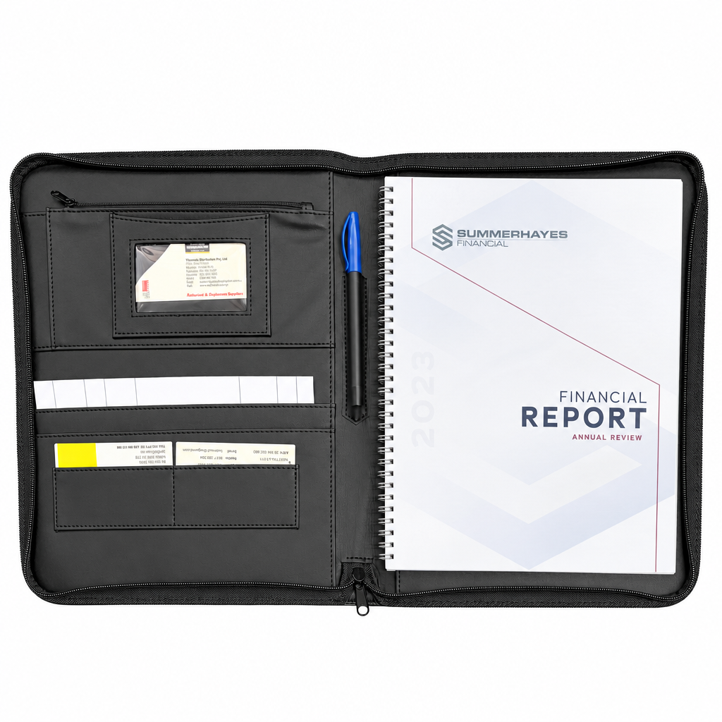 Black A4 'Debden' Compendium (2 Available)