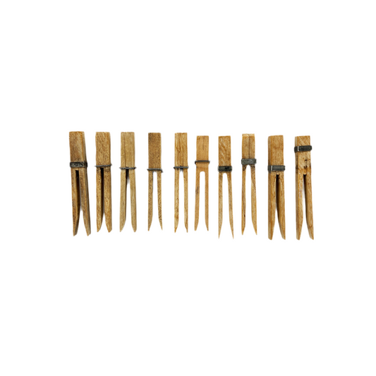 Vintage Wooden Pegs
